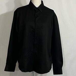 Classic Black Button-Up Shirt